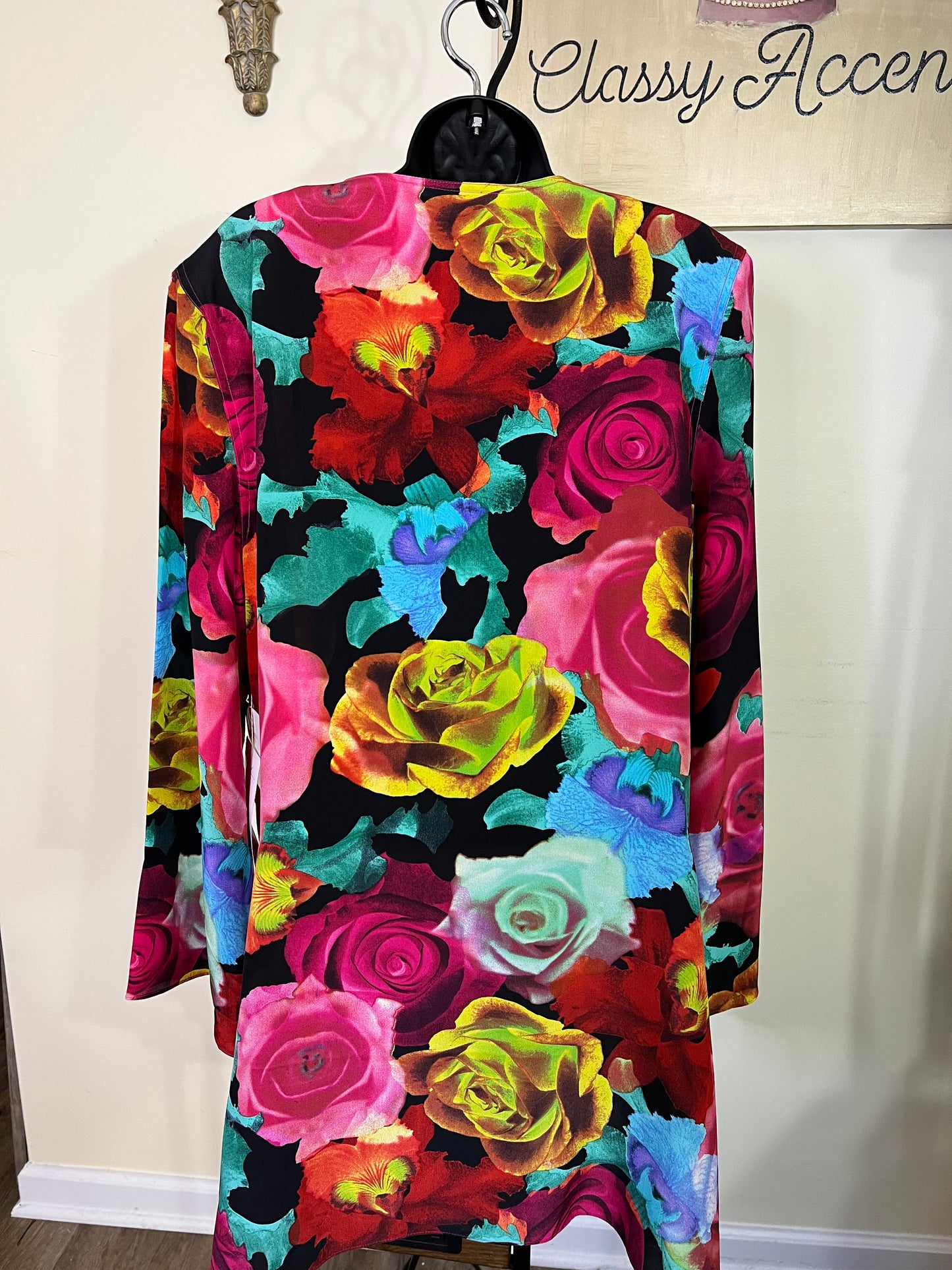 Diane Gilman 100% silk blouse